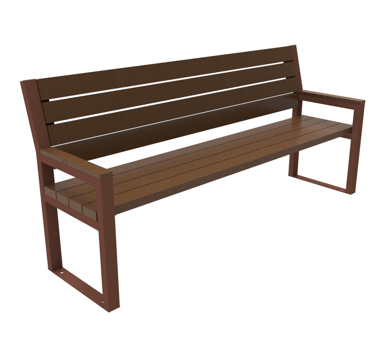 Лавка садова 2000×590×920 мм ТІВОЛІ-ЛЕНД